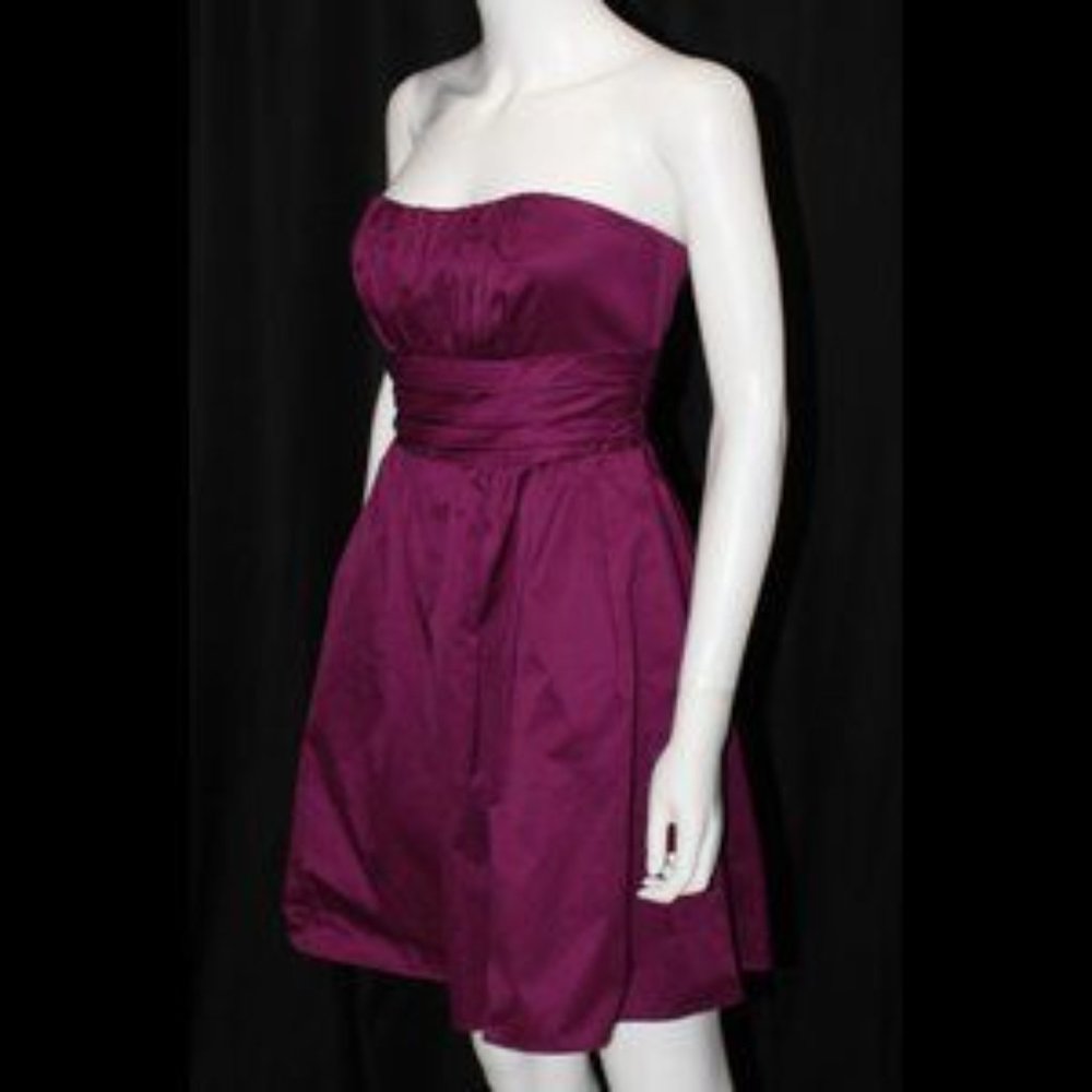 DAVIDS BRIDAL Bridesmaid Sangria Dress Style 83312
